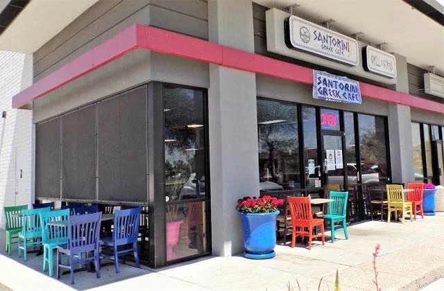 Santorini exterior front