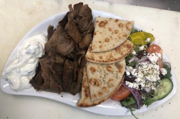 Beef and Lamb Gyro - Santorini Greek Cafe in Tucson, Arizona