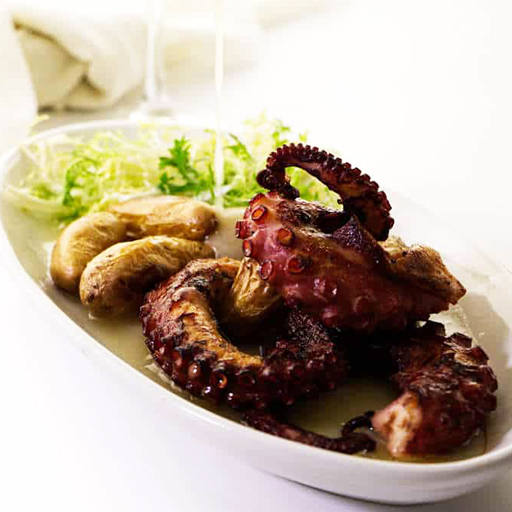 greek grilled octopus